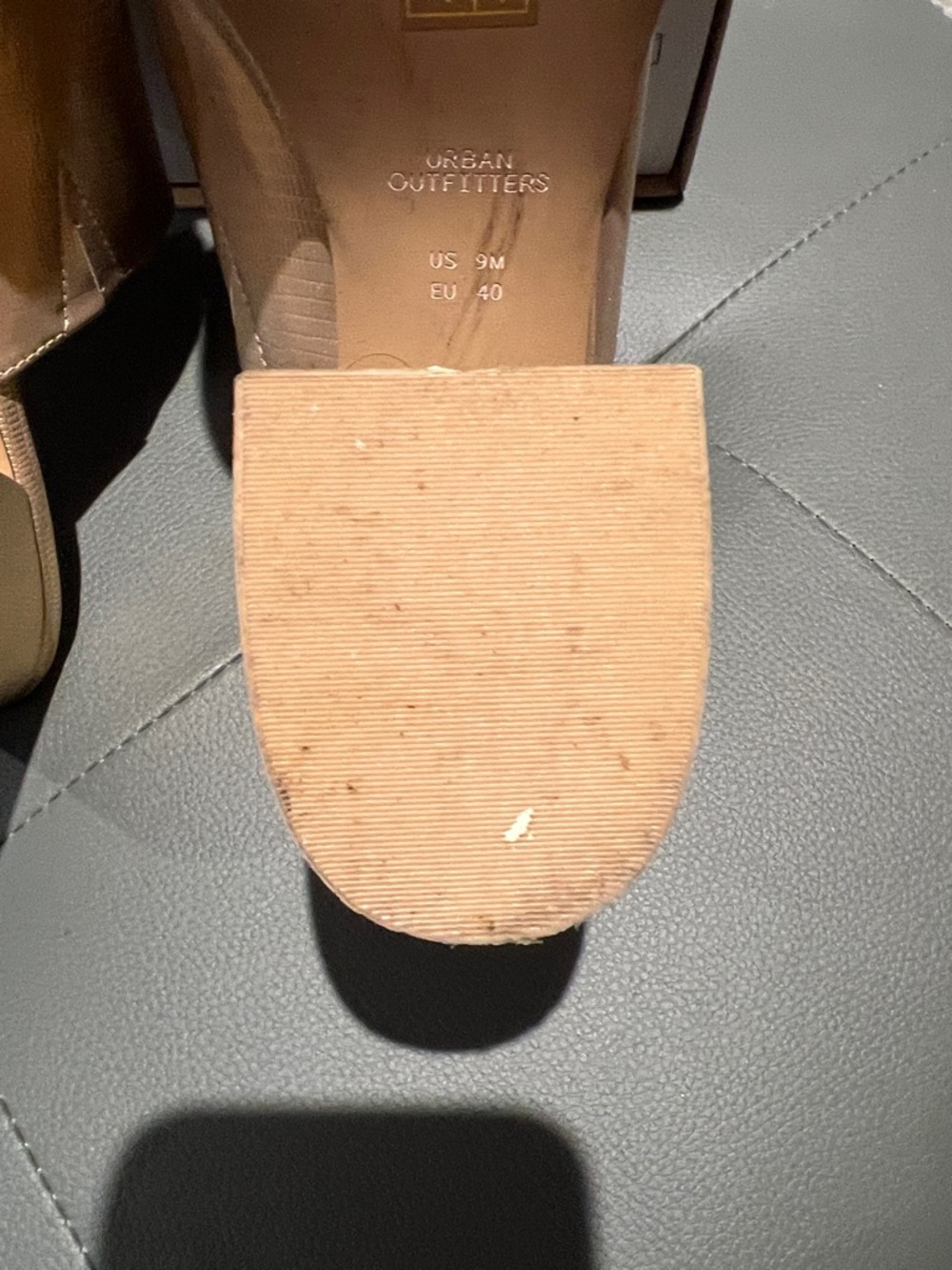 Urban Outfitters Metallic Gold Slide Mules - Picture 11 of 12